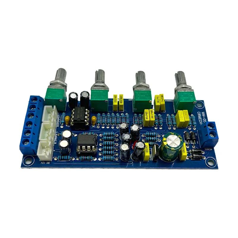 Single Power SupplyHIFIFeverNE5532Front High School Bass Adjustment High Fidelity Amplifier Stereo Tone Front Level Board