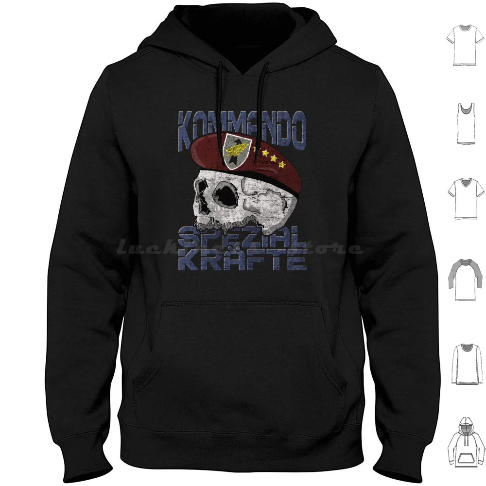 Ksk Kommando Deutschland Armee Hoodies Long Sleeve Ksk Ksk Ksk Design Ksk Ksk Kommando