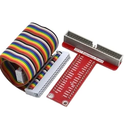 Accessories T type GPIO Expansion Board 40P cable for Raspberry Pi 3B+/4B 
