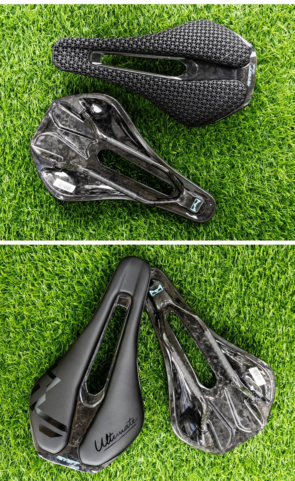 RYET Ultraleichter Carbon-Fahrradsattel 3D-Gedruckter Fahrradsitz 135/143mm Bike-Sattel für MTB Gravel Rennrad Fahrradteil – Detail 16