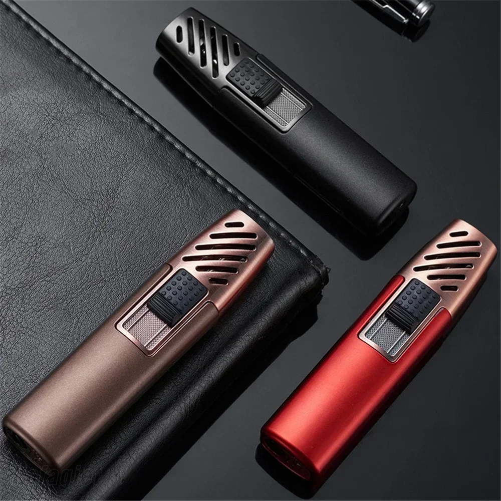 JOBON Cigar Lighter Butane Gas Lighters Igniter Welding Torch Jet Gun Candle Stove Igniter Windproof Cigar Smoke Accessorie Gift