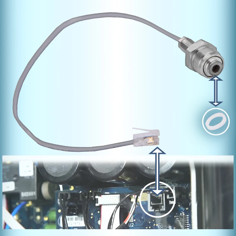 24322 Nozzle Spray Pressure Sensor, Compatible with Graco Models 190es-7900, Replacement Part for Aftermarket Airless Paint Spra