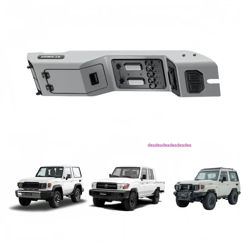 

Premium Protection for Toyota LC71/79 Luxury Leather Cover Integrated Roof Control System Lighting Car Radio Interior Kits