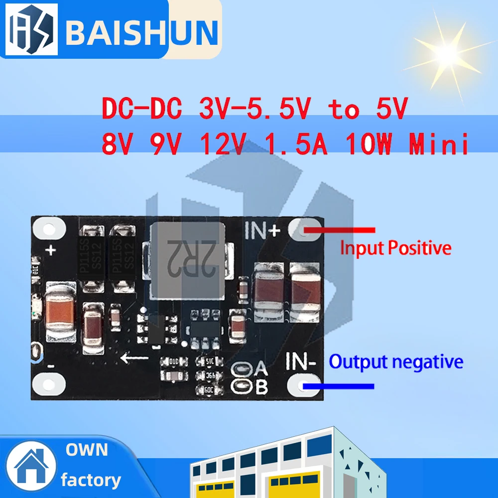 10W 1.5A Mini DC-DC…