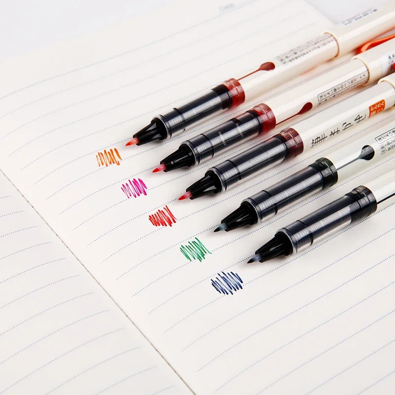 Japan PILOT SVFM-20EF Color Science Soft Brush Hand Drawn Calligraphy Soft Pen  Cute Stationary 1PCS