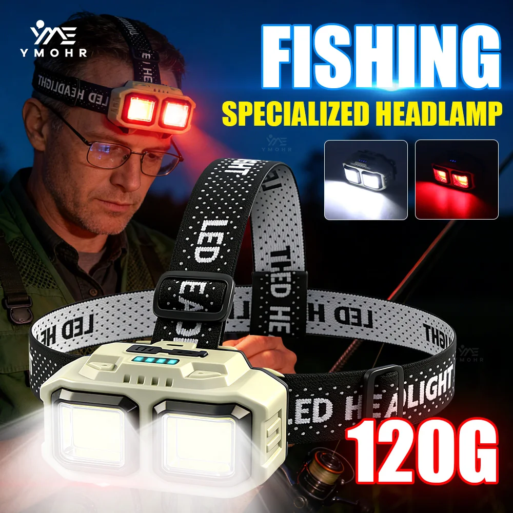 lanterna-de-cabeca-cob-led-potente-recarregavel-via-usb-a-prova-d'Agua-lanterna-de-pesca-lampada-para-camping-ao-ar-livre-lanterna-de-caca