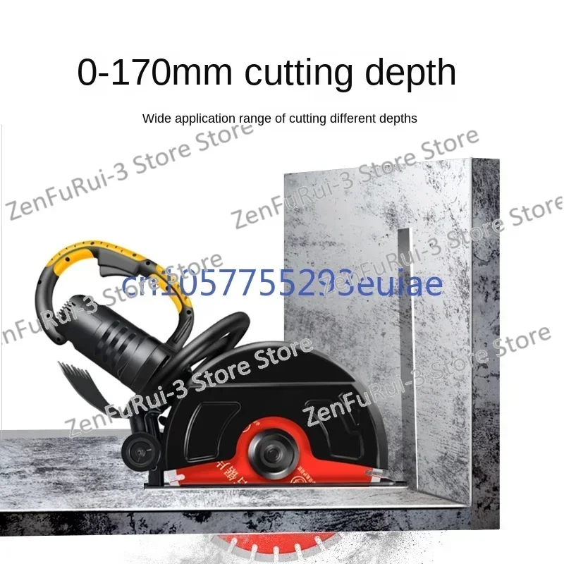 Single-piece slotting machine Wire slot wall Cement concrete reinforcement Hydraulic stone Handheld cutting machine