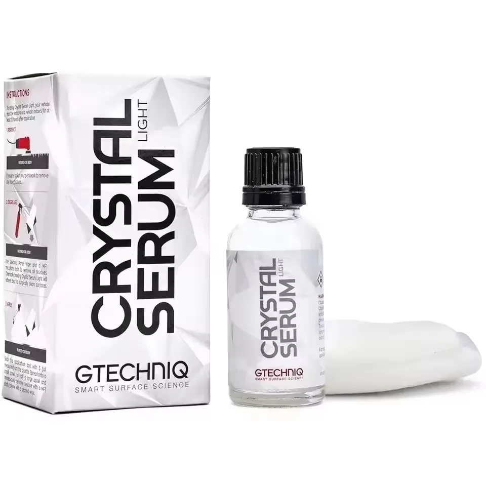 Gtechniq Crystal Serum Light Ceramic Coating for Cars | Up to 5 Years Protection, High Gloss Shine,Swirl and Chemical Resistance