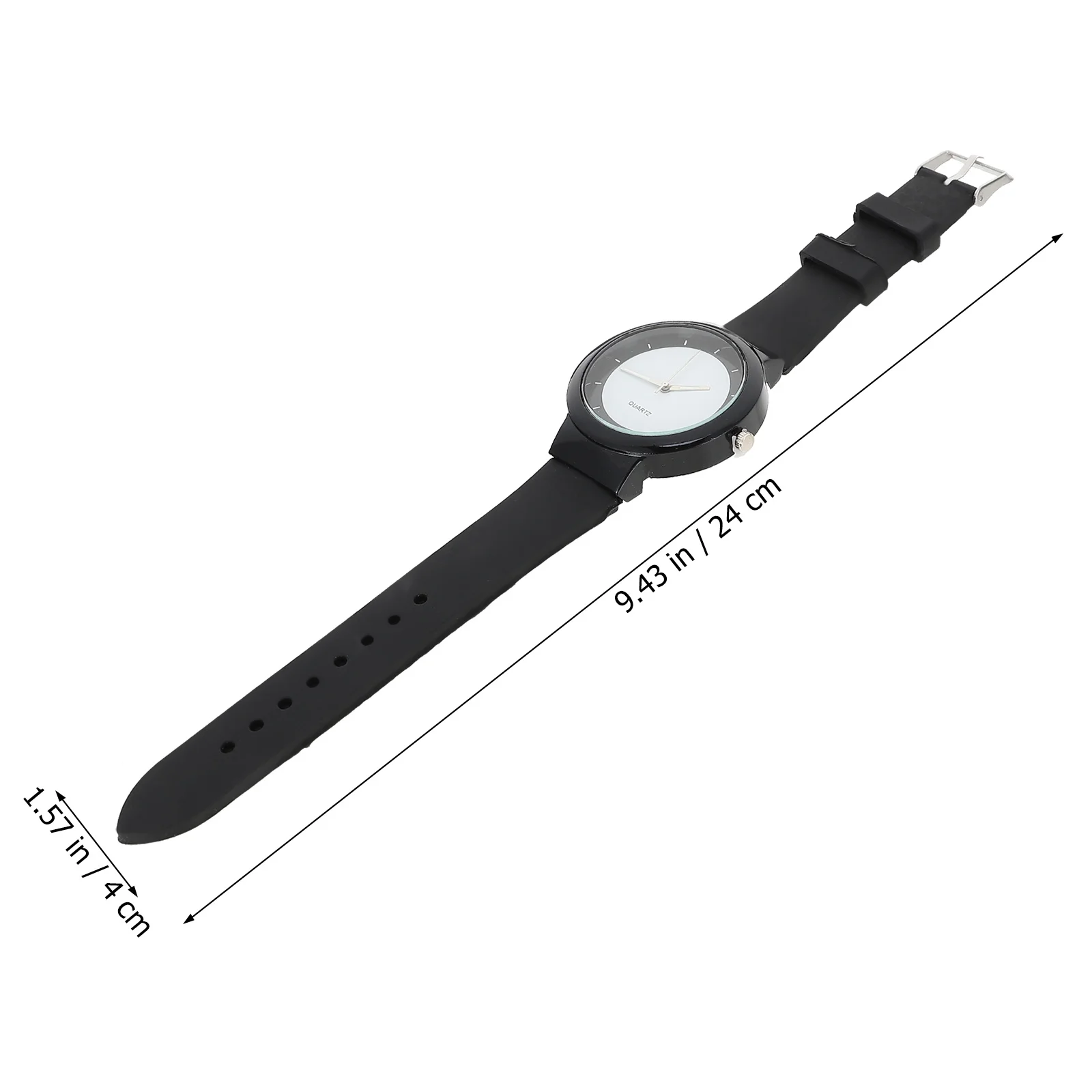 قطعتان من الساعات الخارجية للنساء، ساعة كوارتز عصرية بسيطة، ساعة يد كاجوال مريحة لقضاء عطلة الحفلات #1