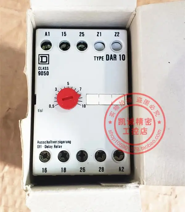 CLASS 9050-DER-10 9050-DAR-10 SQUARE D Time Relay