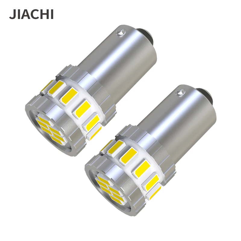 

Jiachi 10pcs BA9S Led Canbus T4W T11 Wedge W5W 3014 Chips 18Led Interior Lamp Bulb T2W T3W H5W Parking DRL License Plate Light