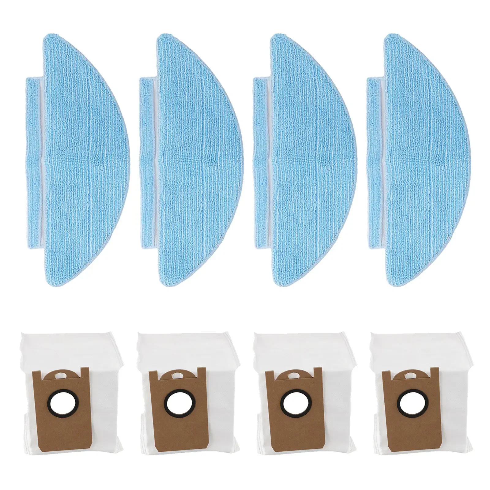 

Dust Bags Mop Pad Cloths For Lubluelu For Tikom For Laresar Clean For L6 Nex For SL60D SL61 Vacuum Cleaners Replacement Set
