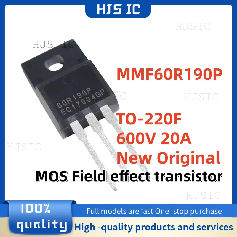 10-20-30PCS 100% New Original MMF60R190P 60R190P TO-220F 600V 20A MOS Field effect transistor Best Quality In Stock