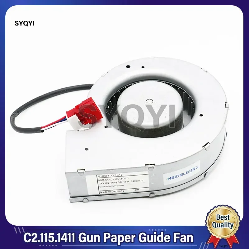 Partigo C2.115.1411 Triangle Gun Paper Guide Fan Cooling G1G097-AA01-12 For Heidelberg CD102 Printing Machine Parts