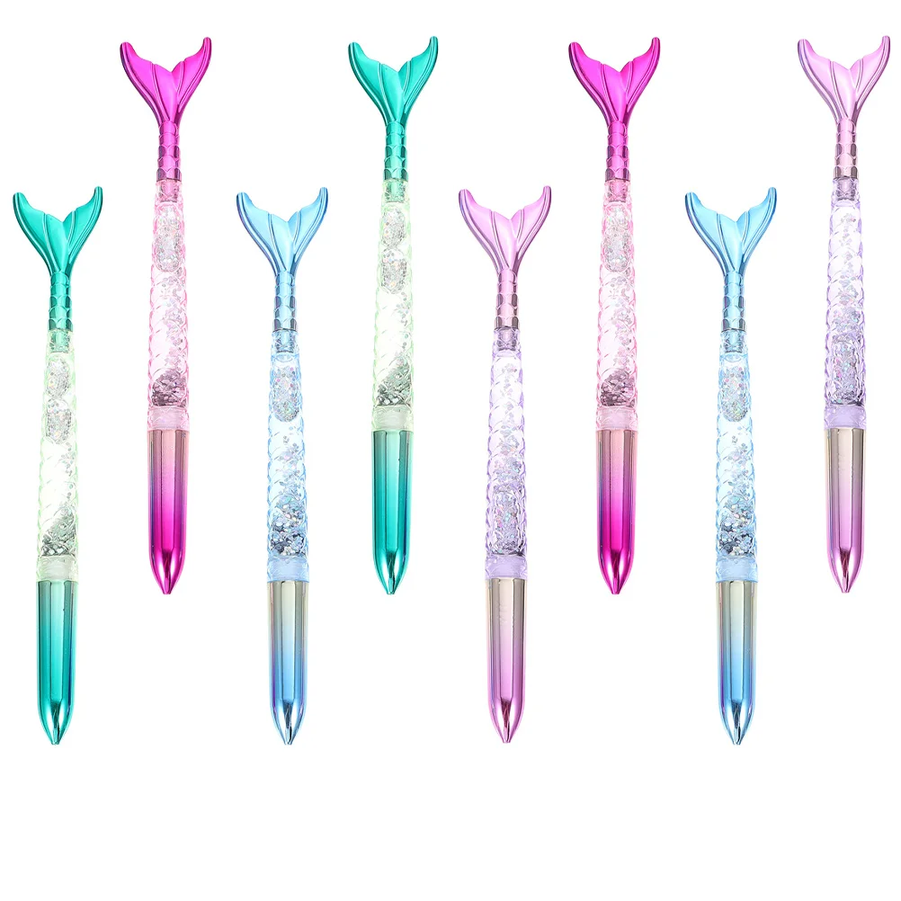 Zeemeermin Balpen Student Briefpapier Pennen Balpen Fee Gel Plastic Inkt Ondertekening