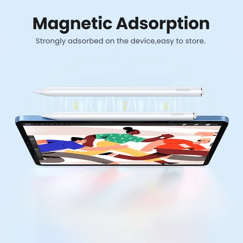 Imagen 2 del producto UGREEN Lápiz óptico para Apple Pencil iPad Tpye C Carga Batería de larga duración Lápiz inclinable de rechazo de palma para iPad Pro
