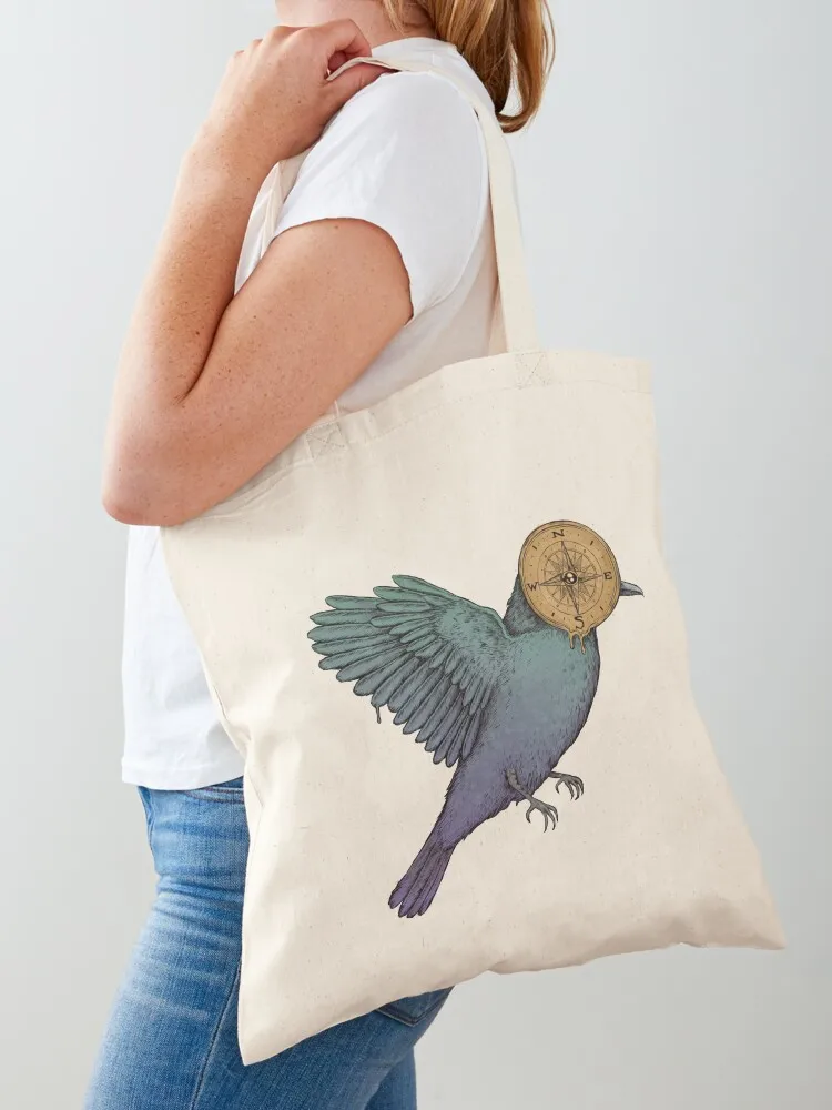 

Contemplation of a Journey Tote Bag personalized tote bag custom canvas bag luxury women reusable grocery bags