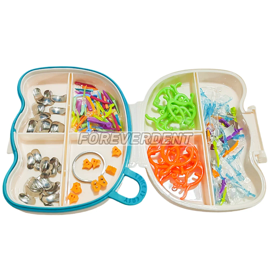 

Dental Pediatric Matrix Bands Clamping Matrice Deer Rings Kids Wedges NITI Ring Guide Children