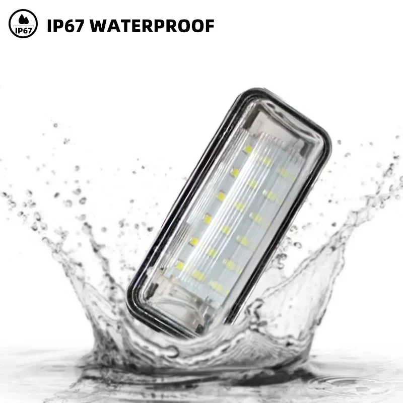 2 PCS License Plate Lights Light Lamp Assembiy For Subaru Forester BRZ Impreza WRX STI Legacy For Toyota FT-86 GT-86 view 2