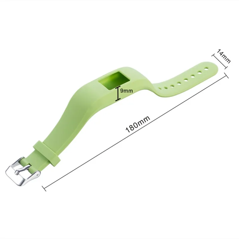 Colorido Silicone Sport Watch Bandas para Crianças, substituição Pulseiras, Garmin Vivofit JR 2