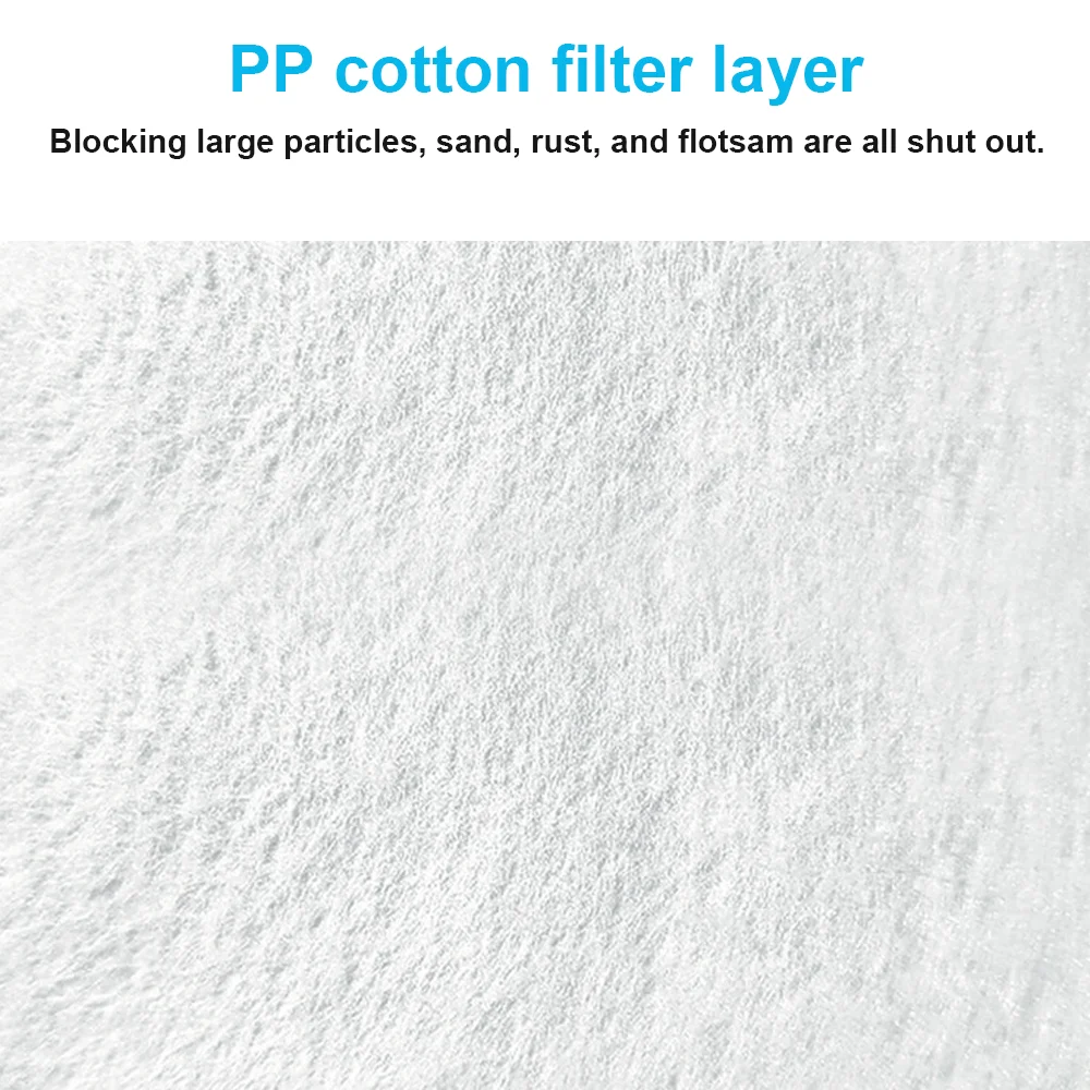 6er-/12er-Pack Wasserfilter, Küchen-Wasserreinigungsfilter, Wasserfilter gegen Kalk, Aktivkohle-Wasserfilter zur Verbesserung der Wasserqualität – Detail 6