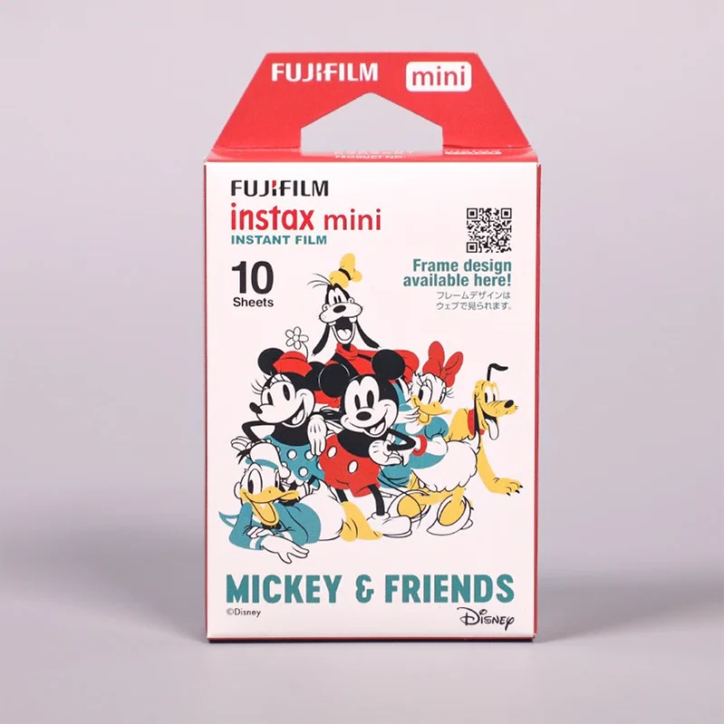 فيلم Fujifilm Instax Mini ، ورق صور ميكي فوري للميني 11 ، 9 ، 8 ، 7s ، 70 ، 50 ، 90 ، أصلي
