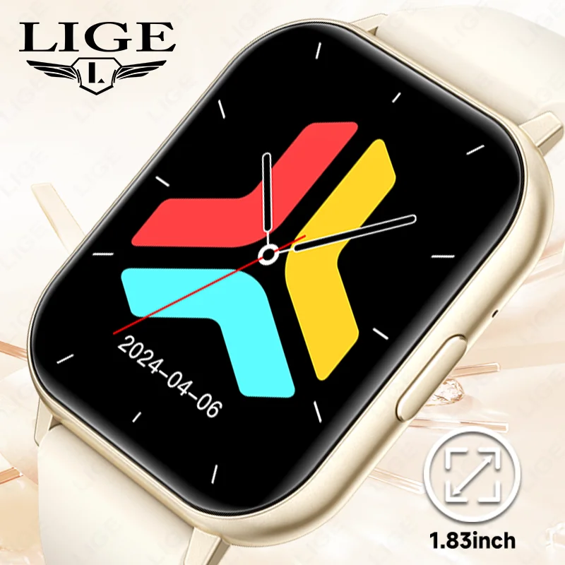 

New Women Call Reminder Smart Watch Heart Rate Health Monitor Smartwatches Sport Waterproof Men Music Smartwatch For Android iOS
