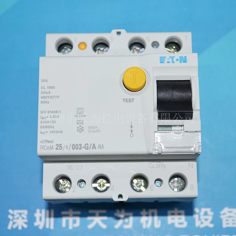 [Agency-one-year Warranty] American EATON Eaton Leakage Switch FRCCMM-25/4/003-G/A-Na