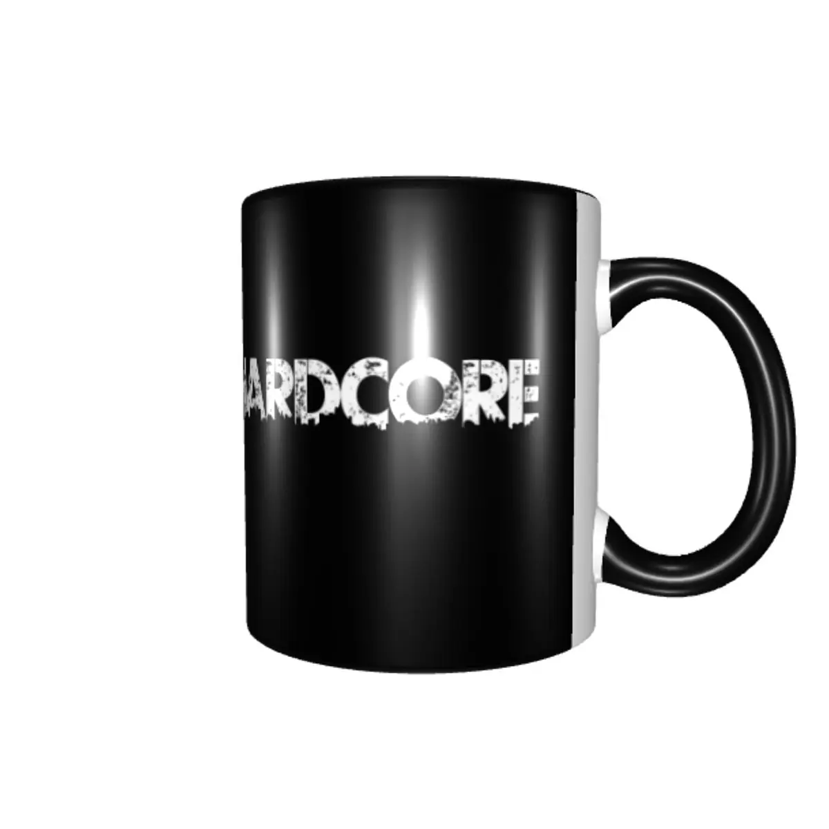 Customized DIY H-Hardcores Punk Ceramic Mugs Classic Logo Rock Music Coffee Cups Creative Present
