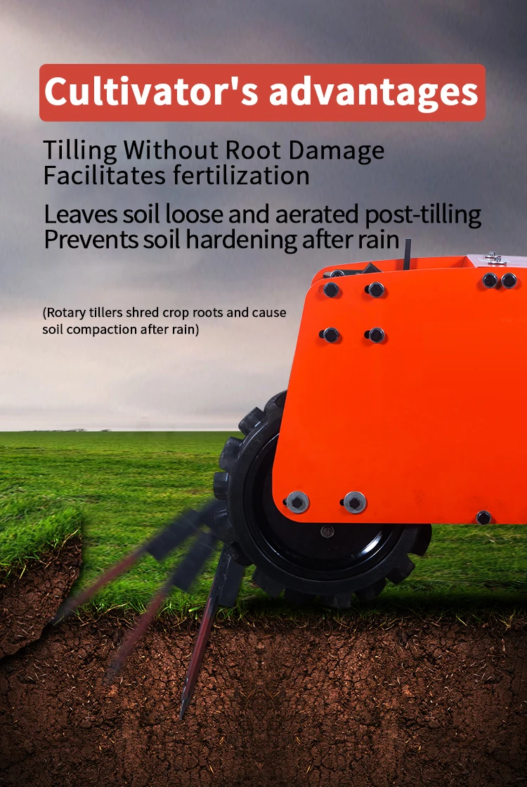 2025 사용하기 쉬운 고성능 자동 경작기 정원 경작기 농장 경작기