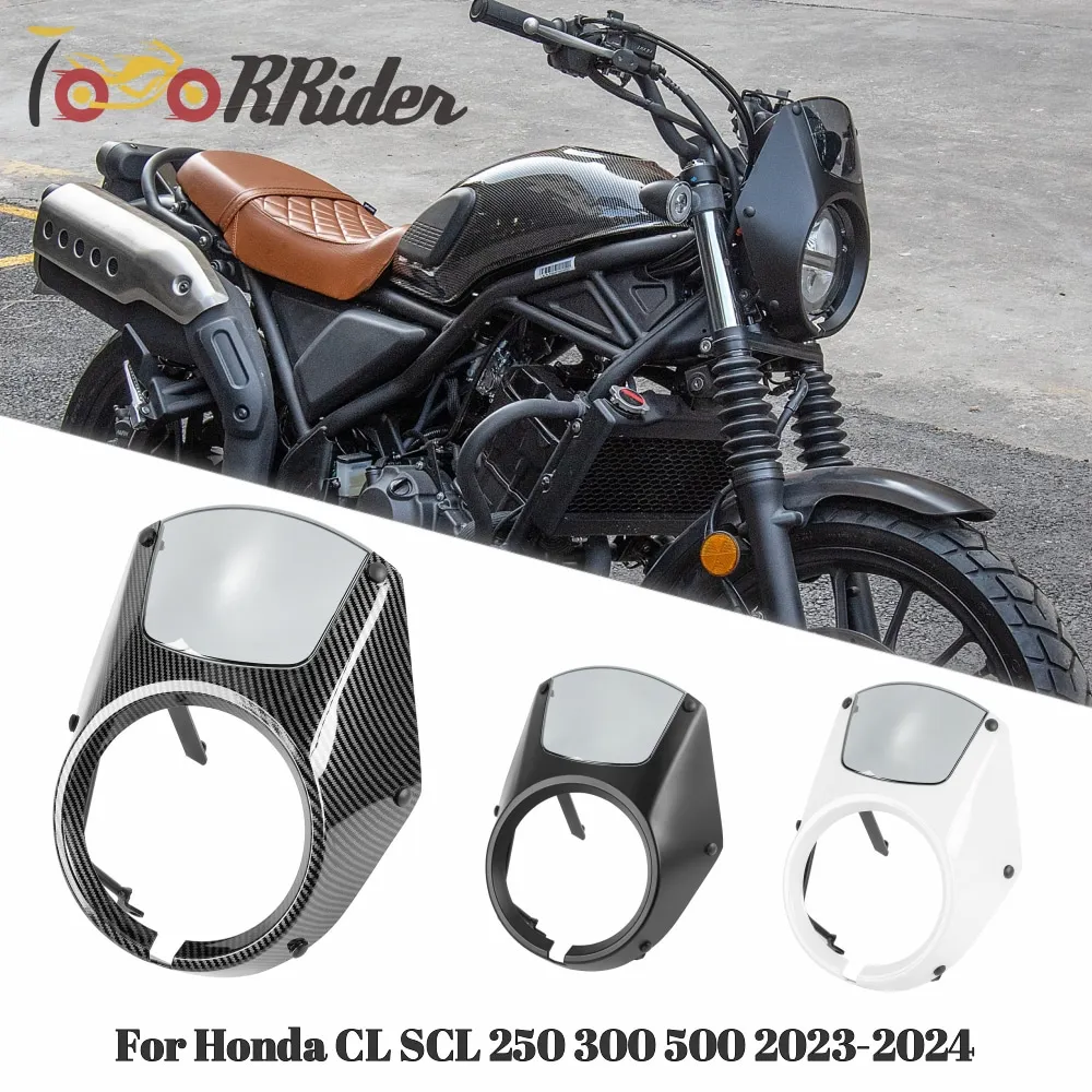 

For Honda CL SCL 250 300 500 2023 2024 Motorcycle Front Windscreen Windshield SCL250 SCL300 SCL500 Headlight Cover Cowl Fairing