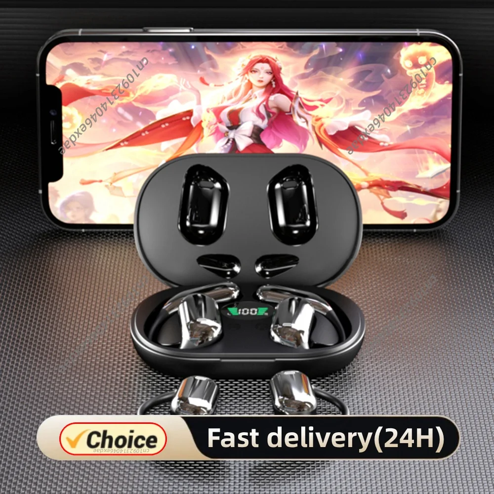 AI Translation Earbuds 3-in-1 Open Ear Headphones Noise Cancelling Wireless BT Translation Earphones for Travel Business