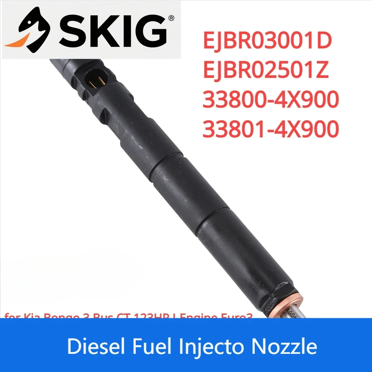 

НОВЫЙ EJBR03001D EJBR02501Z 33800-4X900 33801-4X900 Новая форсунка дизельного топлива для KIA BONGO 3 2.9L Euro3
