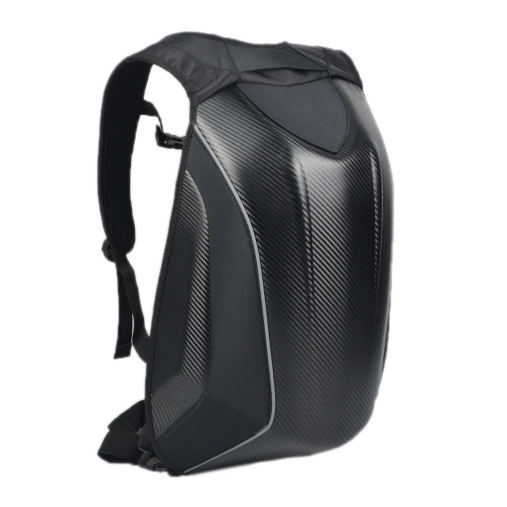 Motorcycle Hard Case Bag Cycling Backpack Carbon Fiber Racing Waterproof Luggage Bags Tactics Men's Military Laptop School