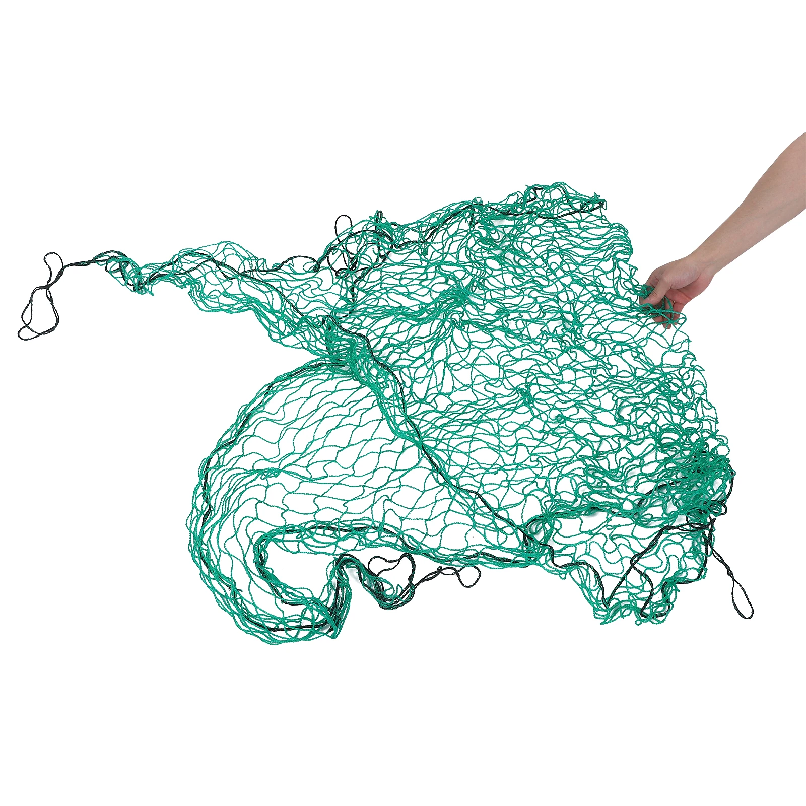 

15pcs Truck Bed Cargo Net Heavy Duty Nylon Mesh For Pickup Trailer Camping Moving Cargo Netting Bungee Truck Bed Cover Exterior