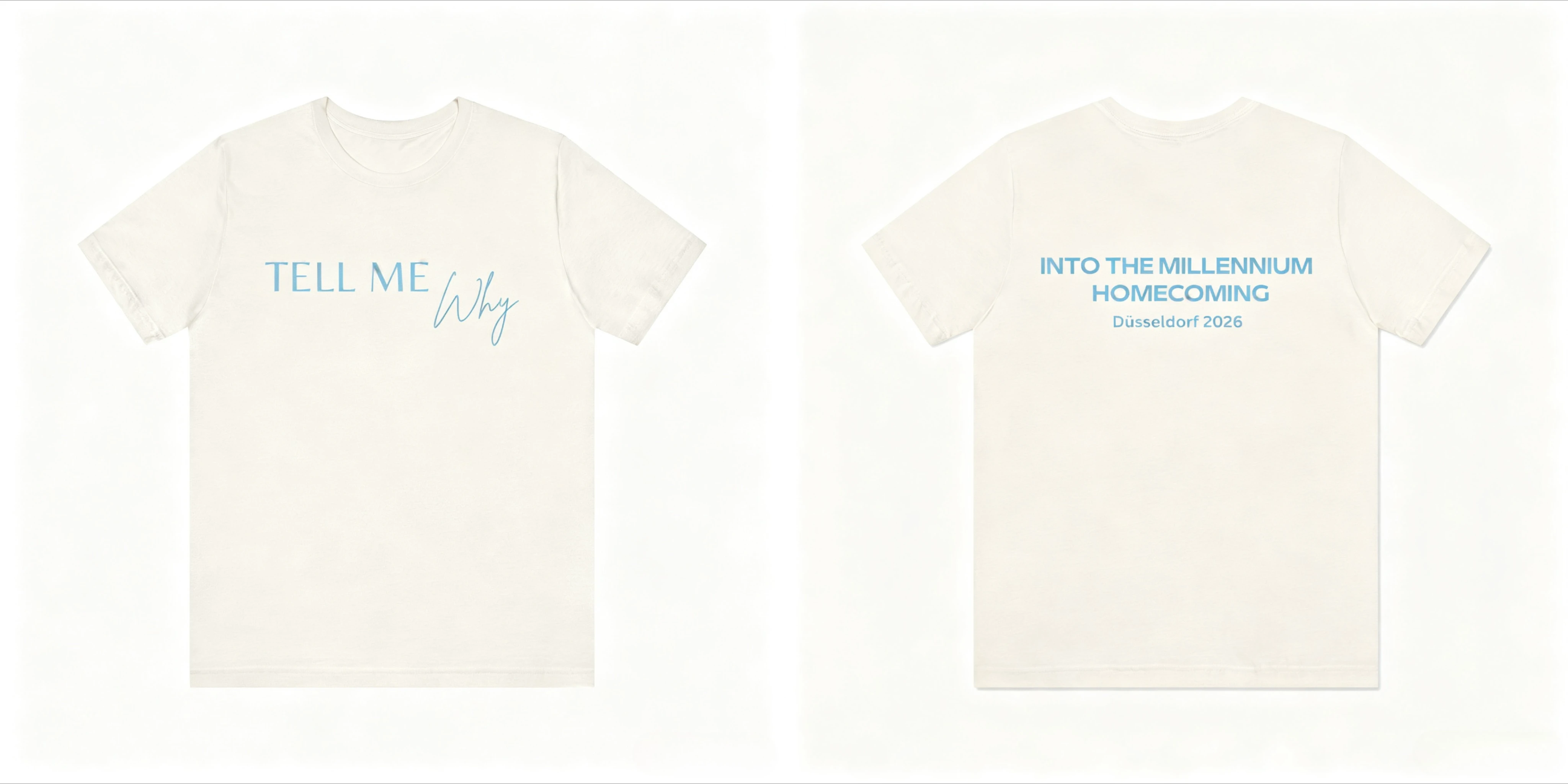 Backstreet Boys Düsseldorf 2026 T-Shirt Tell Me Why BSB Concert Outfit 90s Boy Band Fan Men's and Women's Y2K Streetwear