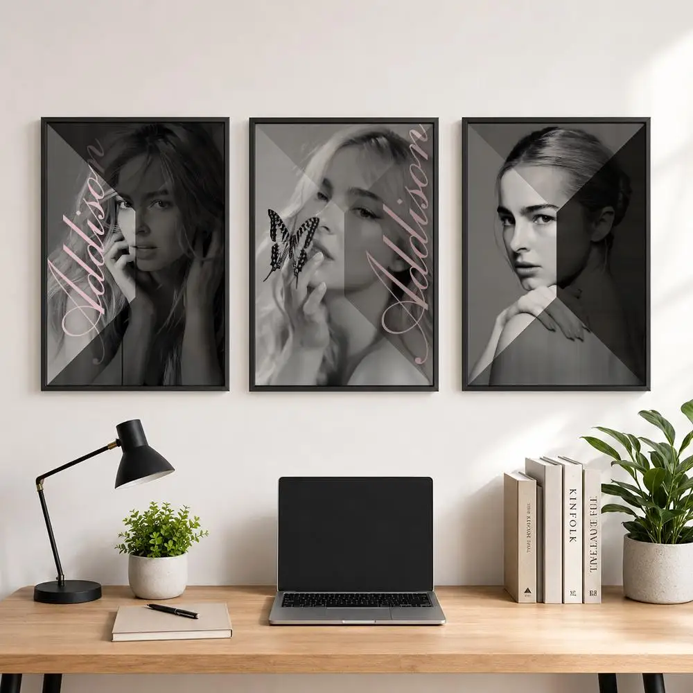 Influencer AAddison Raeing Poster Poster, Wall Decor Art Print, Abstract Wall Decor Art Print for Living Room
