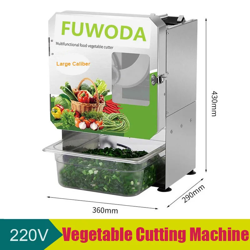Vegetable Cutting Machine Multifunctional Slicing Machine for Cutting Scallions/Garlic sprouts/Green peppers/Carrots/Cucumbers