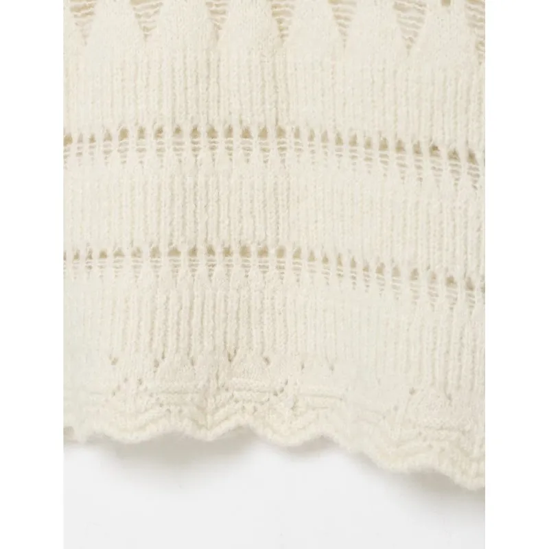 Frauen Aushöhlen Off Schulter Gestrickte Pullover Herbst Casual Langarm Pullover Vintage Chic Weibliche Tops