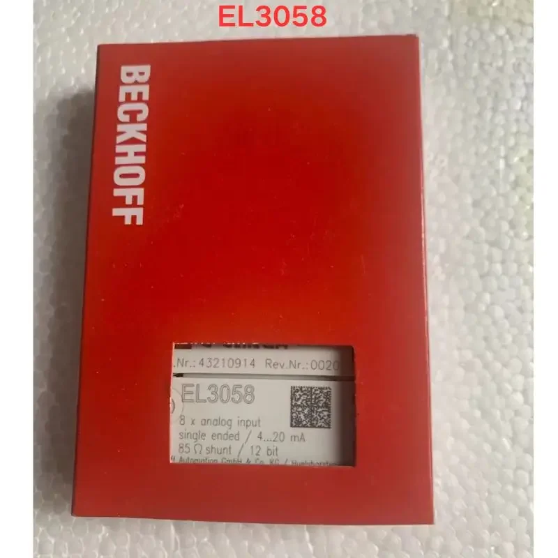 

New Beckhoff module EL3058