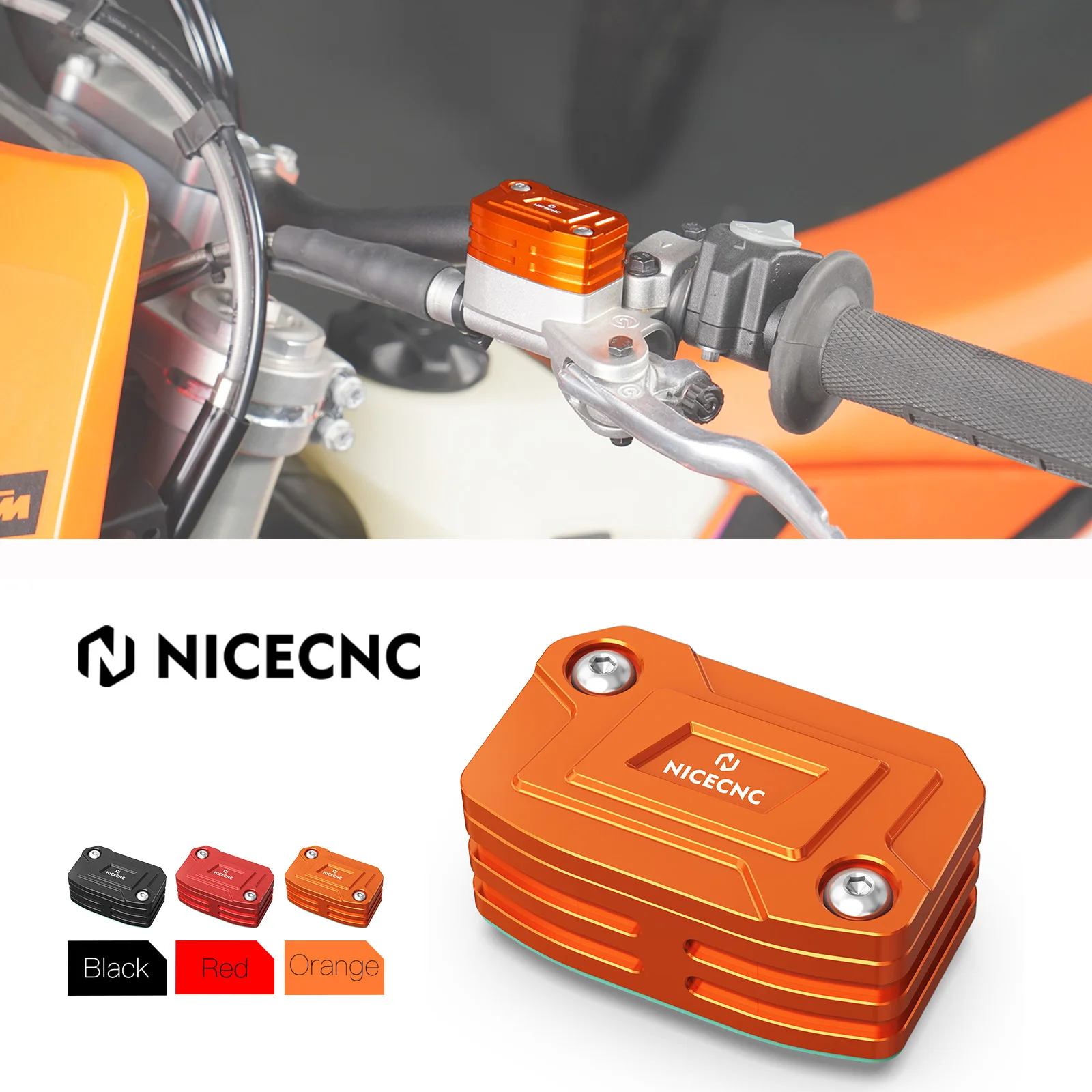 

Clutch Reservoir Large Volume Cover Cap For KTM 250 300 SX XC XCW XCF XCFW EXC Six Days TPI 2006-2024 250SXF 500 XCW 350 XCF-W
