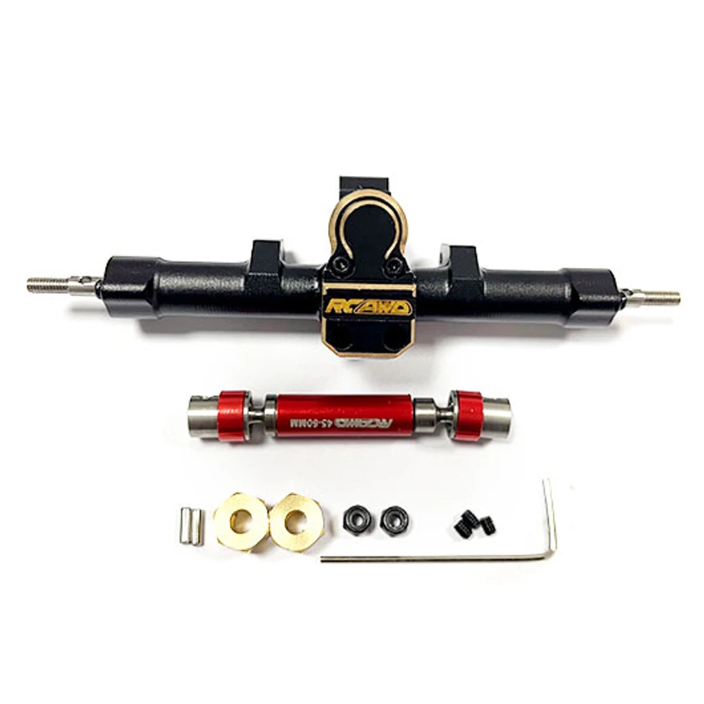 

1 шт. 1/24 Задняя ось для радиоуправляемых моделей, улучшенная деталь из алюминиевого сплава, улучшенная задняя ось для радиоуправляемых машин ECX Barrage, аксессуары для радиоуправляемых машин