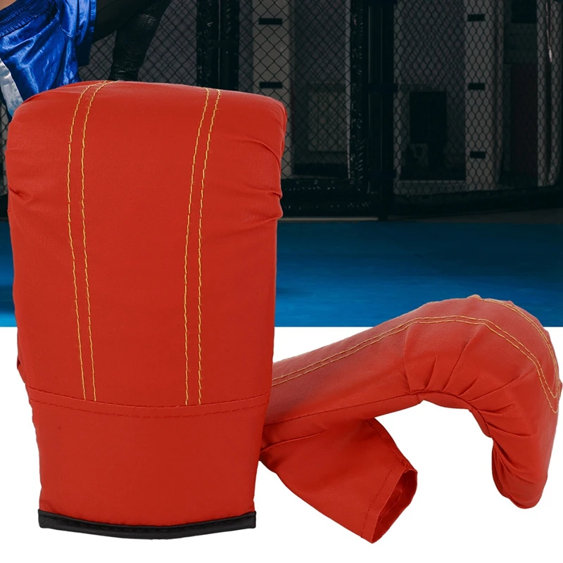 Guantes de entrenamiento de boxeo profesionales de cuero PU, guantes de boxeo resistentes al desgaste, guantes de Kick Boxing para adultos y niños, suministros deportivos