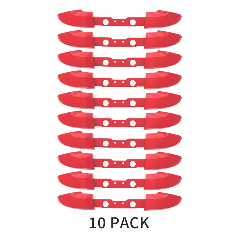 DATA FROG 10 Pcs LB RB Bumper Buttons Replacement for Xbox One S Controller Shoulder Trigger Keys Repair Parts