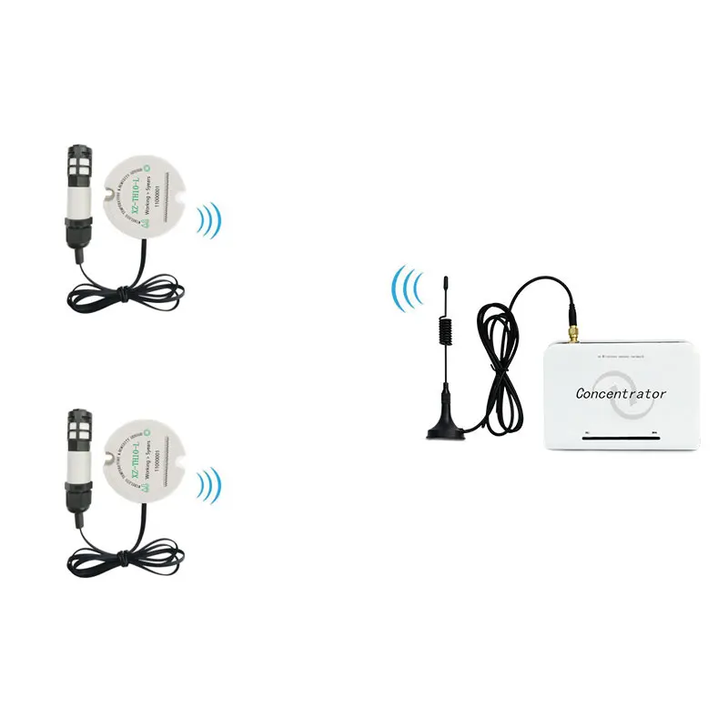 

Smart Temperature and Humidity Sensor Wireless Temperature Monitoring System