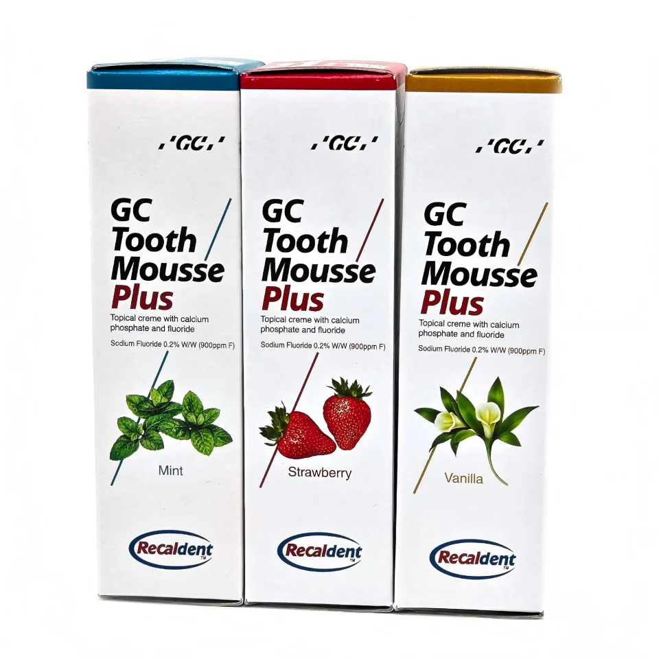 

Профессиональный зубной мусс GC без фтора для ухода за полостью рта: для младенцев, малышей, детей, беременных женщин, восстановления эмали, облегчения чувствительности