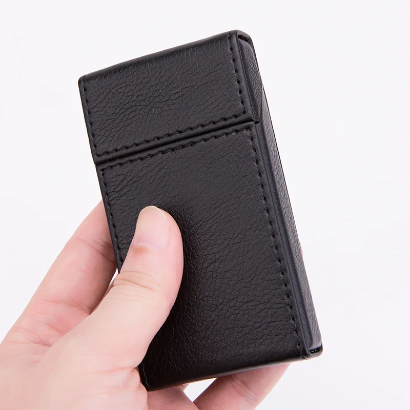 New 20 pack Portable Personalized Women's Men's Cigarette box with Stylish flip up Cigarette Case Packaging for slim Cigarettes