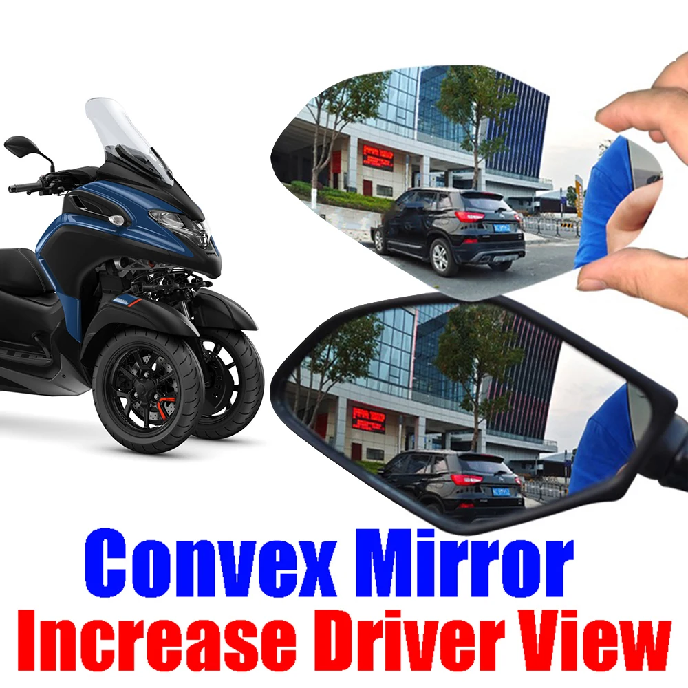 For YAMAHA Tricity 300 Tricity300 Motorcycle Accessories Convex Mirror Increase Rearview Mirrors Side Mirror View Vision Lens