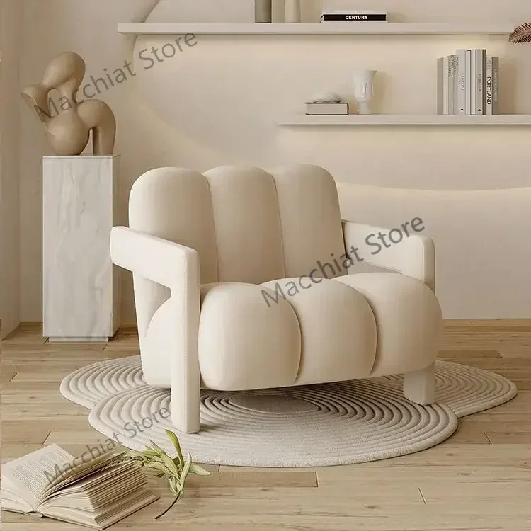 Sofa chair designer single person sofa modern simple leisure lazy special-shaped  