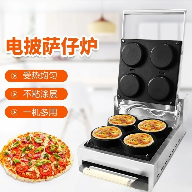 Commercial Pizza Stove Electric Waffle Stove Crispy Machine Scones Eggs Western Style